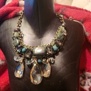 Fancy bling necklace